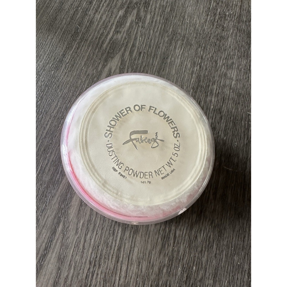 Faberge Shower Of Flowers Body‎ Dusting Powder. #2481. 5oz. New Sealed. Vintage